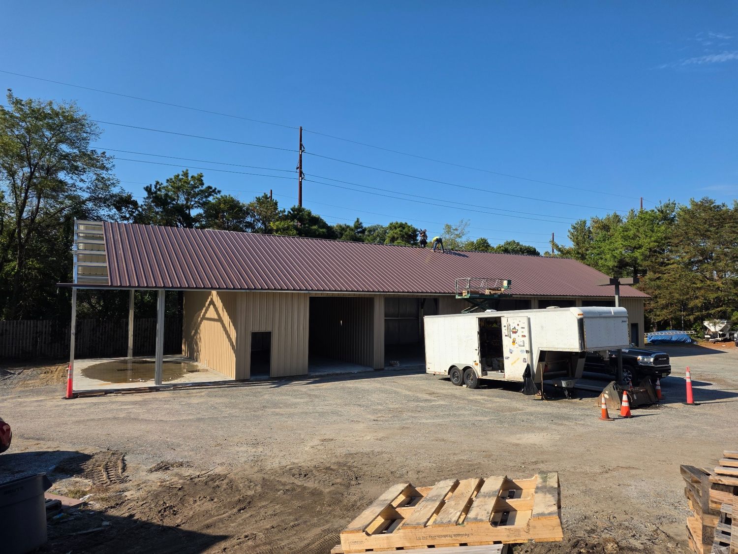 Real steel building installation project